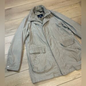 London Fog Light Gray Jacket liner